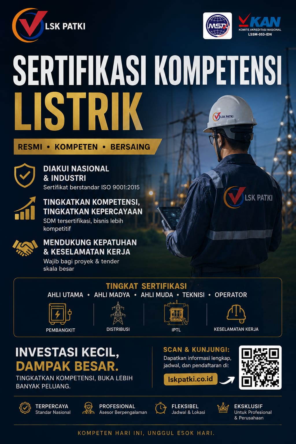 Kontak Persada— Sertifikasi Kompetensi Listrik